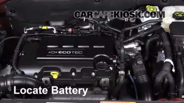 2013 Chevrolet Cruze LT 1.4L 4 Cyl. Turbo Batterie Changement
